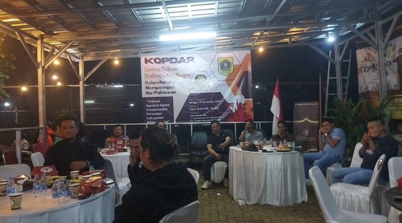 Diskusi Hari Pahlawan SBC Bahas Visi Pemimpin Kabupaten Bogor ke Depan