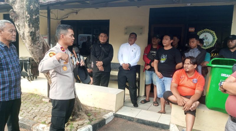 Kapolsek Citeureup Terima Perwakilan Pedagang Ayam di Polsek Citeureup, Bahas Rivalitas Antar Pedagang Ayam