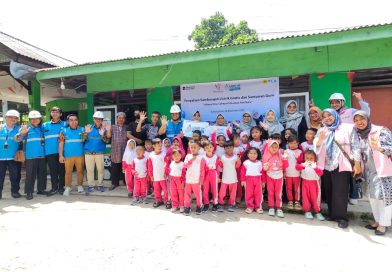 Dukung Pendidikan Indonesia, PLN Gunung Putri Pasang Listrik Gratis Sekolah PAUD Dahlia Desa Kranggan