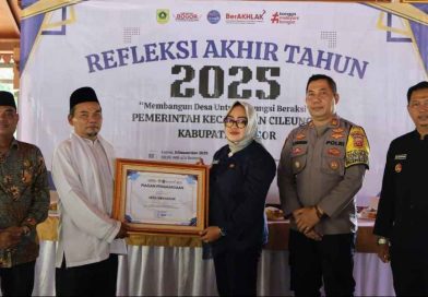 Refleksi Akhir Tahun 2025 Pemerintah Kecamatan Cileungsi, 4 Desa Terbaik Dapatkan Penghargaan