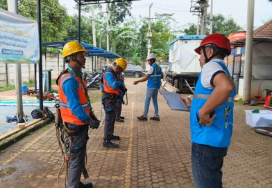 PLN UP3 Gunung Putri Gelar Lomba APD dalam Rangka Bulan K3 Nasional