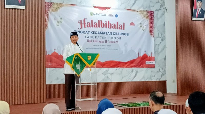 Pererat Silaturahmi Demi Tingkatkan Sinergitas, Pemerintah Kecamatan Cileungsi Gelar Halalbihalal