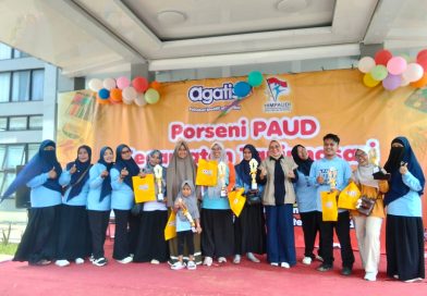 40 PAUD Meriahkan Porseni PAUD Tingkat Kecamatan Tanjungsari, Ibu Dewan Berikan Support