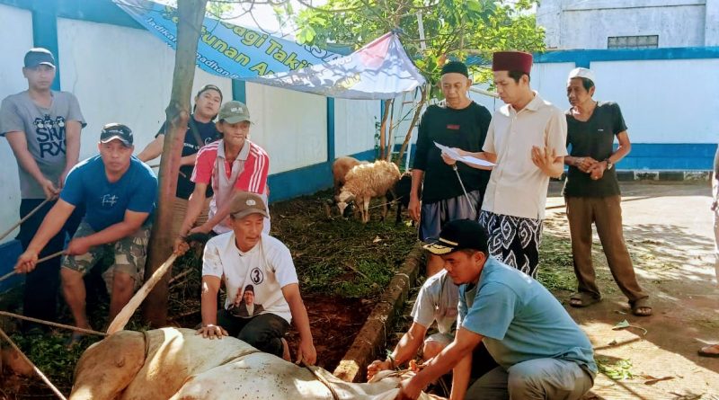 Perkuat Solidaritas Anggota dan Masyarakat Sekitar, PWI Kabupaten Sembelih Hewan Kurban