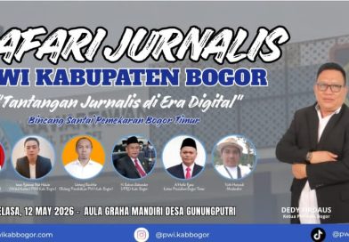 Bedah Tantangan Jurnalis di Era Digital, PWI Kabupaten Bogor Gelar Safari Jurnalistik