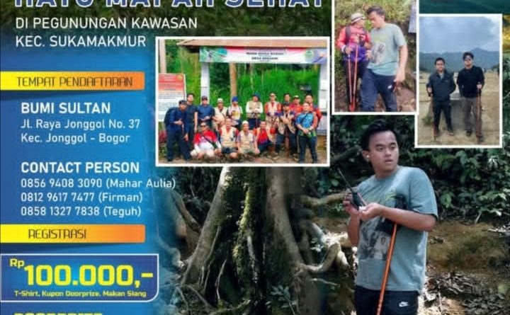 HMS Ajak Pecinta Alam, Nikmati Keindahan Alam Curug Cibeureum Sukamakmur