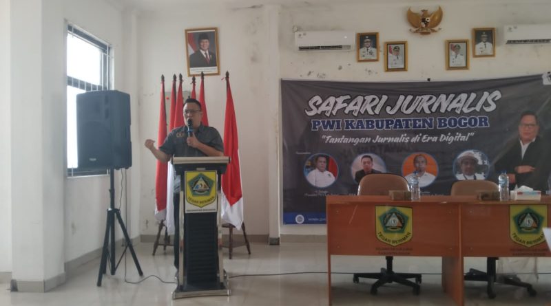 Safari Jurnalis Ke-3 PWI Kabupaten Bogor 2026 di Kecamatan Sukajaya