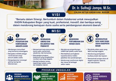 Jadi Bacalon Ketua Kadin Kabupaten Bogor, Sulhajji Jompa Ingin Ciptakan Kadin Kabupaten Bogor Dorong Kemandirian Dunia Usaha