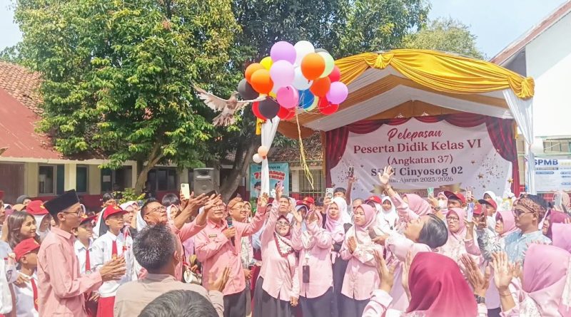 Inginkan Jadi Kenangan Bermakna, SDN Cinyosog 02 Cileungsi Gelar Pelepasan 141 Peserta Didik Kelas VI