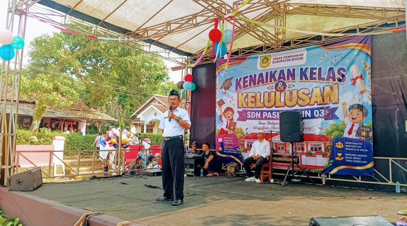 Semangat Baru, Inginkan Kenangan Indah, SDN Pasirangin 03 Gelar Acara Kenaikan Kelas dan Kelulusan