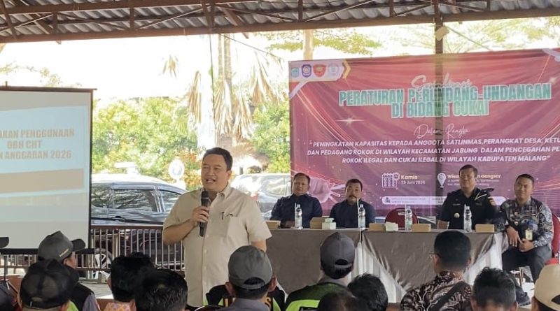 Sekda Malang Libatkan Seluruh Warga Cegah Peredaran Rokok Ilegal