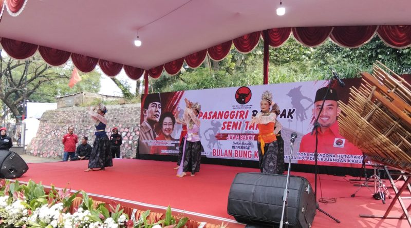 DPC PDIP Kabupaten Bogor Gelar Pasanggiri Rampak Seni Tari Jawa Barat Meriahkan Bulan Bung Karno