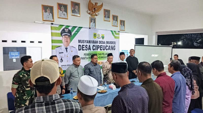 Panitia Pengisian Anggota BPD Cipeucang Periode 2027-2035 Terbentuk Melalui Musdes, Abdurrahman Jadi Ketua
