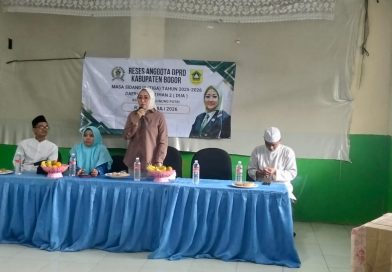 Reses Anggota Dewan Hj Nunur Nurhasdian di Kecamatan Gunung Putri Kunjungi Ponpes Al Ghazaliah