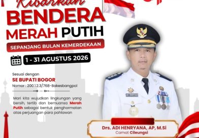 Jelang Bulan Kemerdekaan, Camat Cileungsi Sampaikan Himbauan Penting Untuk Warganya