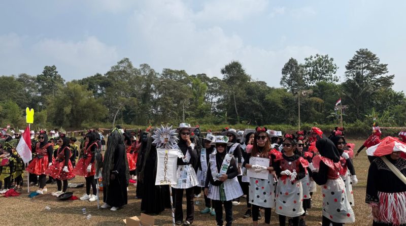 Dirgahayu RI, Pemdes Selawangi Gelar Karnaval Kemerdekaan