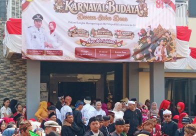 Kemeriahan HUT Kemerdekaan di Desa Nagrak, Ribuan Warga Membludak Ikut dan Saksikan Gelaran Karnaval Budaya Dusun Saba Desa