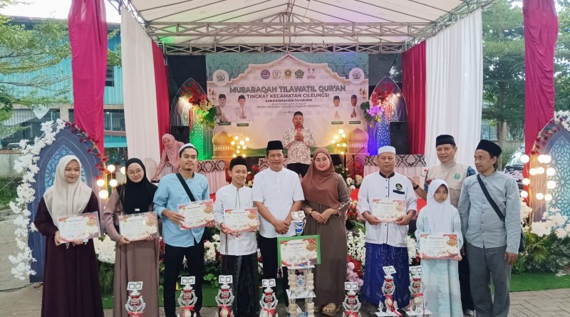 Camat Adi Henryana Tutup MTQ Tingkat Kecamatan Cileungsi, Desa Cileungsi Kidul Sabet Juara Umum