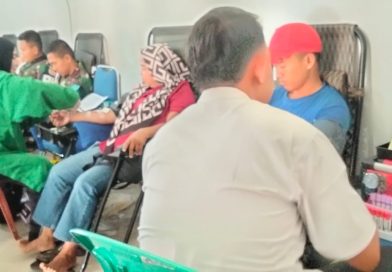 Sambut HUT Kemerdekaan RI Ke-81 dan Ulang Tahun Ke-64, PWRI Jonggol Gelar Bhakti Sosial Donor Darah, Cek Kesehatan dan Pengobatan Gratis