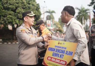 Patungan Sepekan Anggota Polres Bogor Terkumpul Donasi Rp100 Juta, Bantu Warga Terdampak Bencana NTT