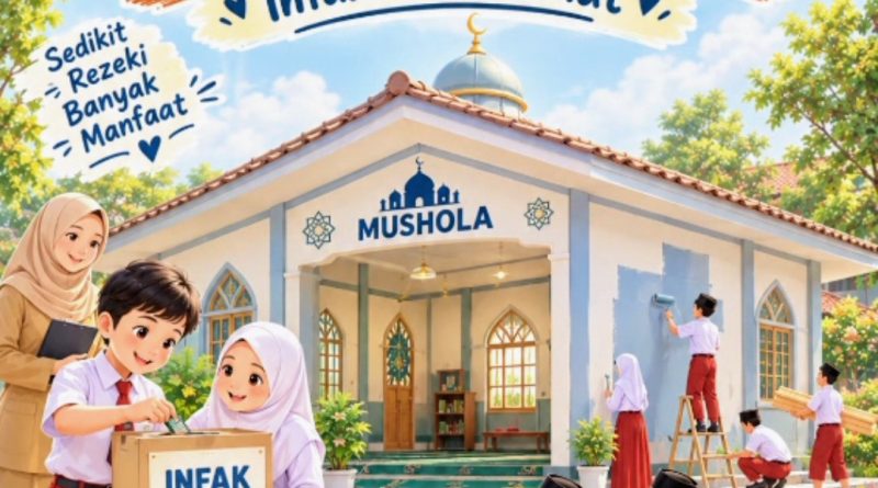 SI JAMAL: Inovasi Siswa SD Negeri Tunggilis Menyisihkan Sisa Jajan untuk Renovasi Mushola