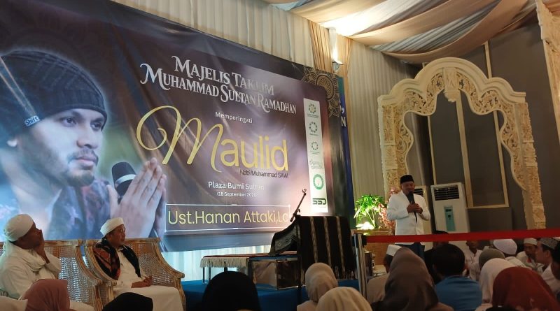 Majelis Taklim Muhammad Sultan Ramadhan Gelar Peringatan Maulid Nabi Muhammad SAW Bersama Ust. Hanan Attaki, Lc