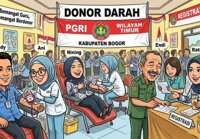 Wujud Kepedulian Sesama, PGRI Wilayah Timur Kabupaten Bogor Akan Gelar Aksi Donor Darah