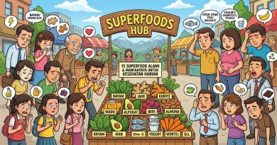 ​Kenali 15 Superfood Alami dan Manfaatnya untuk Mengatasi Berbagai Masalah Kesehatan Harian