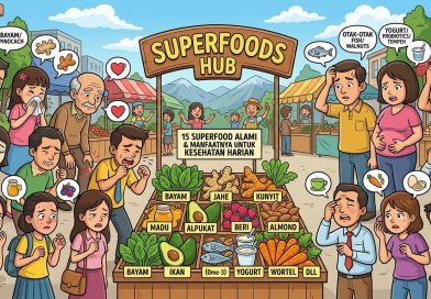 ​Kenali 15 Superfood Alami dan Manfaatnya untuk Mengatasi Berbagai Masalah Kesehatan Harian