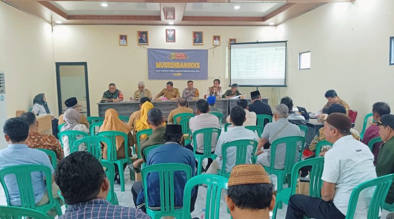 Tentukan Arah dan Prioritas Pembangunan Desa, Pemdes Bojong Gelar Musrenbangdes TA 2027