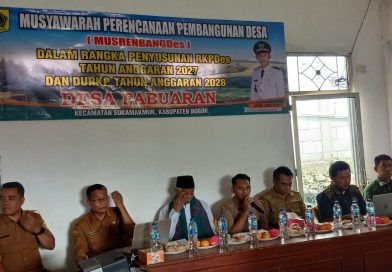 Optimalkan Pembangunan Desa, Pemdes Pabuaran Laksanakan Musrenbangdes Penyusunan RKPDes TA 2027