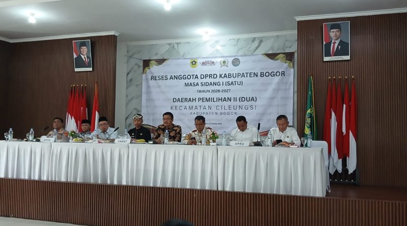 Reses DPRD Kabupaten Bogor di Kecamatan Cileungsi Serap Aspirasi Masyarakat Untuk Pembangunan Daerah