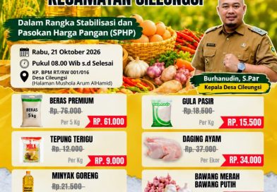 Gerakan Pangan Murah Istimewa di Desa Cileungsi, Solusi Untuk Warga